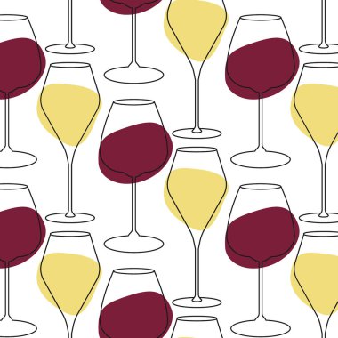 El yapımı şarap kadehi konseri ve renksiz şarap günü ya da doğum günü partisi arkaplanı. İzole Vektör illüstrasyonu Tatiller Tematik Kartlar Arkaplan Posteri, Broşürler, Fiyat