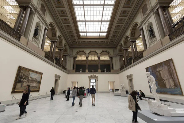 Bruselas Bélgica Mayo 2018 Interior Del Museo Bellas Artes Bruselas — Foto de Stock