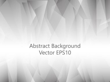 Vektör soyut gri ve beyaz, üçgen şekli arka plan, illüstrasyon vektör eps10