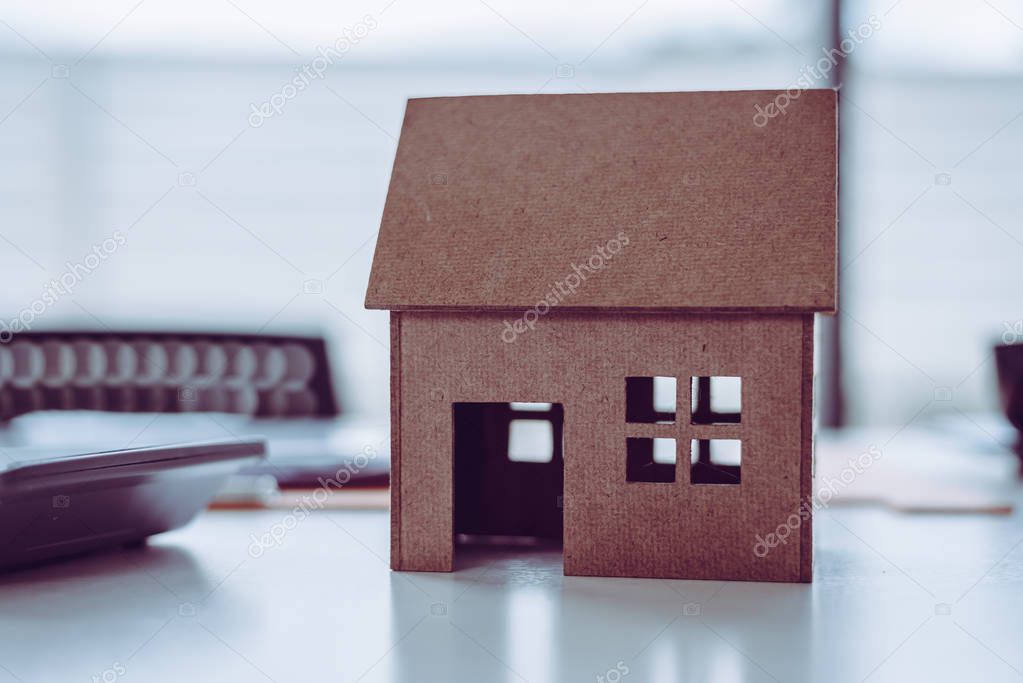 House and law concept, object only, nobody.