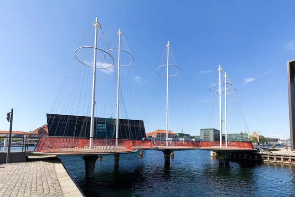 Puente circular en Copenhague — Foto de Stock