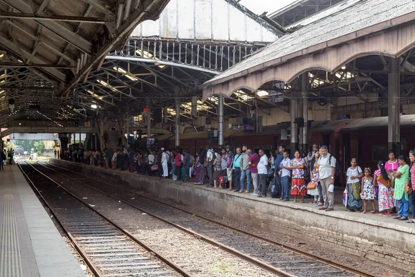 Järnvägsstationen Colombo fort — Stockfoto