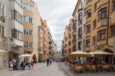 Innsbruck şehir merkezine