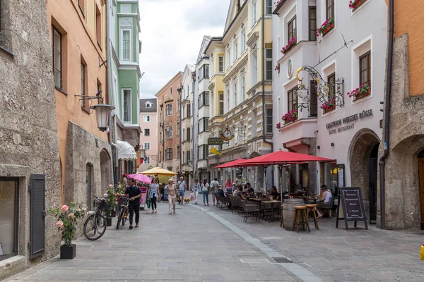 Innsbruck Centro da cidade — Fotografia de Stock