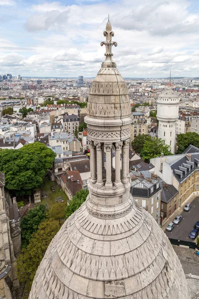 Sacre coeur basiliek in Parijs, Frankrijk — Stockfoto