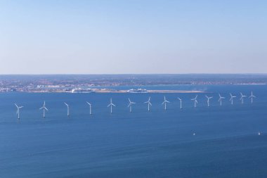 Offshore Rüzgar türbinleri Kopenhag, Danimarka