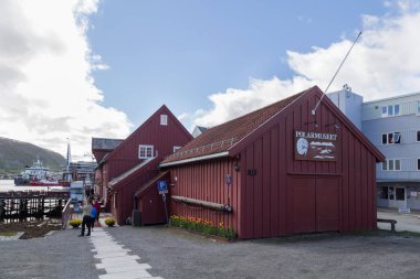 Polar Museum in Tromso, Norway clipart