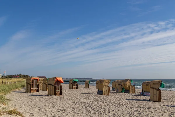 Plaj sandalyeleri, South Beach Fehmarn, Almanya