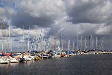 Kastrup Marina Yelkenli Harbour Kopenhag, Danimarka