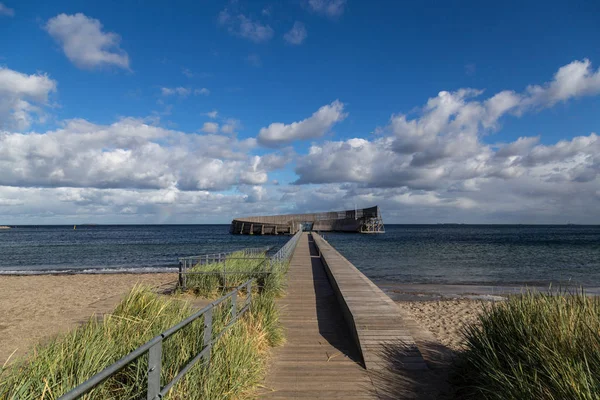 Kastrup zee bad in Kopenhagen, Denemarken — Stockfoto