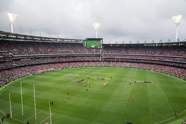 Melbourne Kriket Sahası Anzak günü maçta 2015