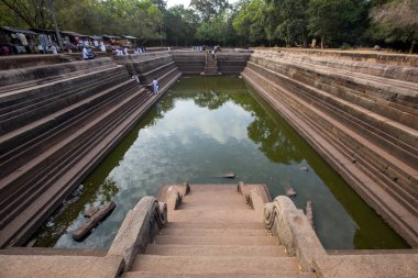 Çift Kişilik Havuz içinde kutsal şehir, Anuradhapura, Sri Lanka
