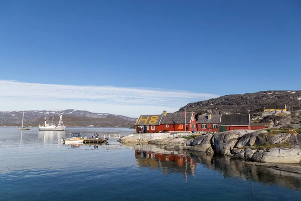 Restaurant H8 in Rodebay, Groenland — Stockfoto