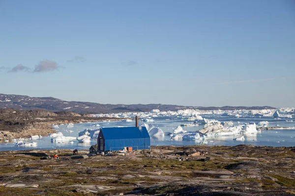 Spalarnia odpadów w Rodebay, Greenland — Zdjęcie stockowe