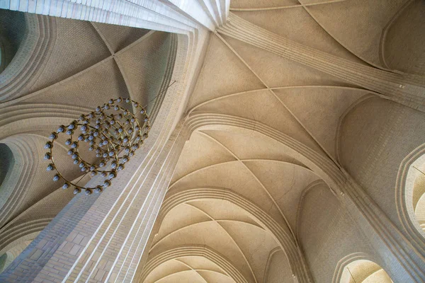 Grundtvigs Kirche in Kopenhagen, Dänemark — Stockfoto