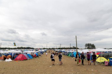Camping Area at Roskilde Festival 2016