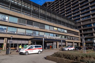 Rigshospitalet, hastane Kopenhag, Danimarka