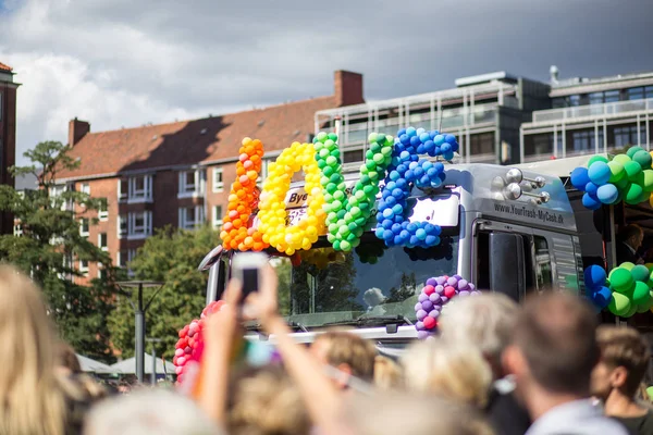 Parata di orgoglio di Copenhagen 2017 — Foto Stock