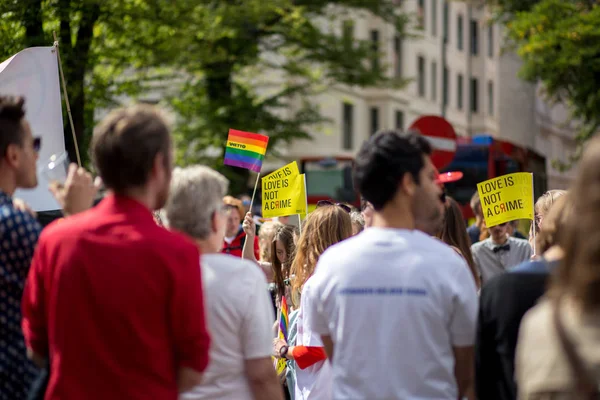 Copenhagen Pride Parade 2017 — Stock fotografie