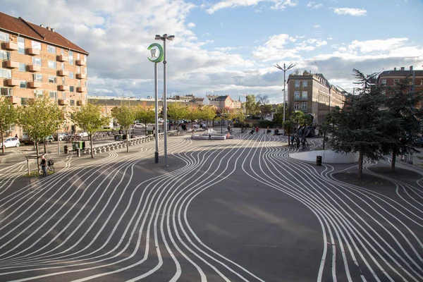 Kopenhag, Danimarka 'daki Superkilen Park