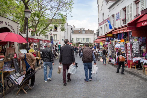 Place du Tertre en Montmartre, París — Foto de Stock