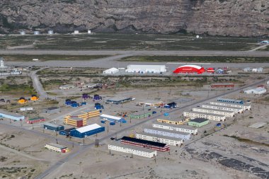 Kangerlussuaq, Grönland üzerinden görünüm