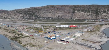 Panoramik Kangerlussuaq, Grönland