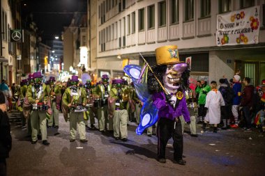 Basel 2019 karnaval gece