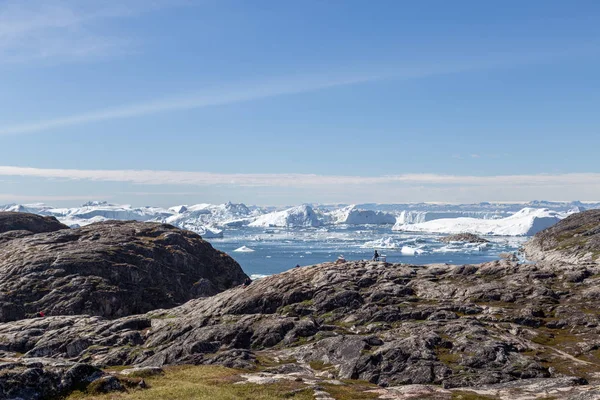 Ллуліссатську Icefjord ЮНЕСКО — стокове фото