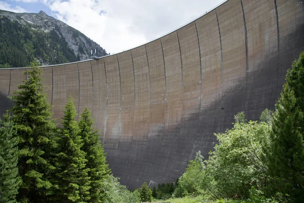 Schlegeis Dam in Austria — Stock Photo, Image
