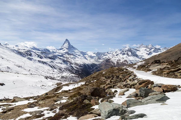 A híres Matterhorn megtekintése — Stock Fotó