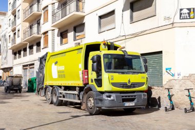 Çöp Kamyonu, Malaga, İspanya