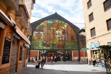 Malaga Atarazanas Market Binası, İspanya