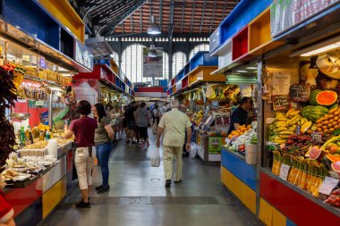 Malaga, İspanya 'daki Atarazana Pazarı