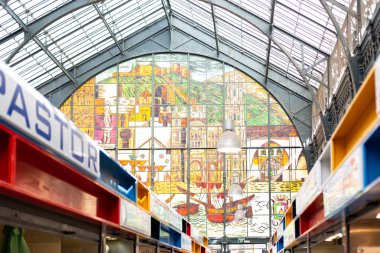 Malaga Atarazanas Market Binası, İspanya
