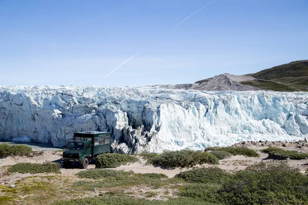 Glaciar Russell en Groenlandia — Foto de Stock
