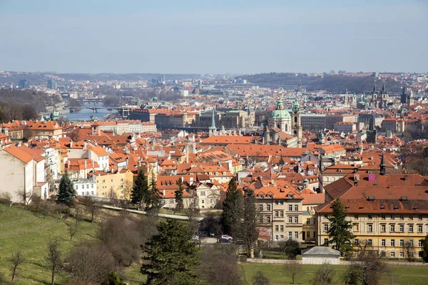 Utsikt över Prag, Tjeckien — Stockfoto