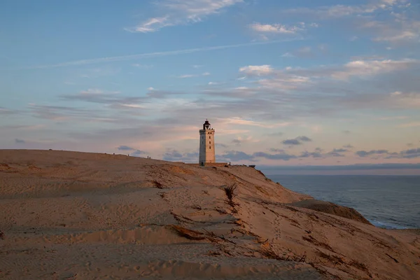 デンマークのRubjerg Knude灯台 — ストック写真