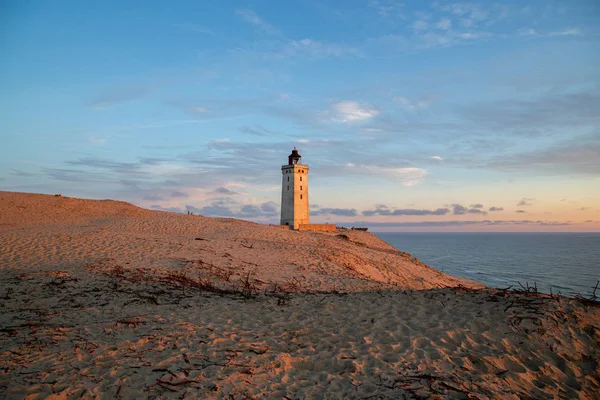 デンマークのRubjerg Knude灯台 — ストック写真