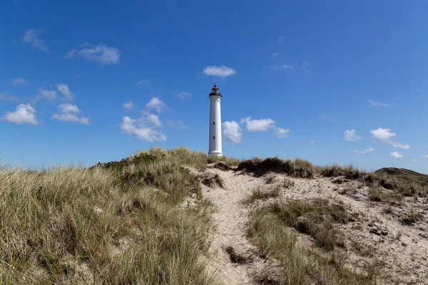 デンマークの lyngvig 灯台 — ストック写真