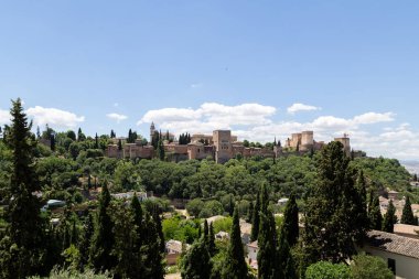 Granada, İspanya 'daki Alhambra Sarayı