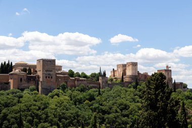 Granada, İspanya 'daki Alhambra Sarayı