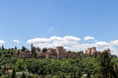 Granada, İspanya 'daki Alhambra Sarayı