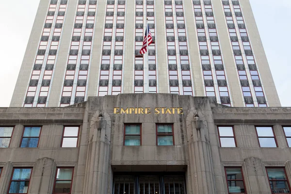 Empire State Bulding em Manhattan, Nova Iorque — Fotografia de Stock