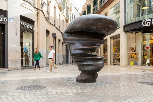 Pontos de vista Escultura em Málaga, Espanha — Fotografia de Stock