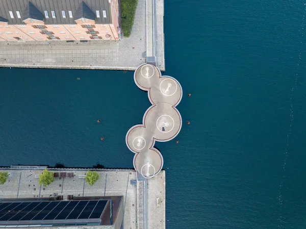 Circle Bridge a Copenaghen, Danimarca — Foto Stock