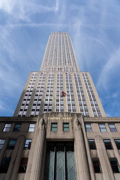 Empire State Bulding en Manhattan, Nueva York — Foto de Stock