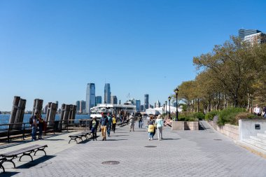 Manhattan 'daki Battery Park Rıhtımı, Nyc