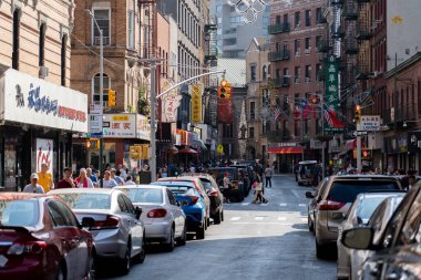 New York City bölgesinde Chinatown