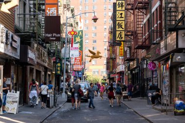New York City bölgesinde Chinatown